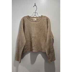 INDUSTRY Republic Clothing Sweater Women’s Size Medium Beige Wool Blend Dolman